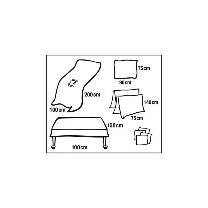 HARTMANN Foliodrape Protect Perineal-Set III ung à 5 Sets