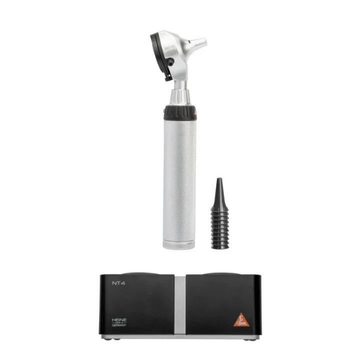 HEINE BETA 200 LED Otoskop Set mit Tisch-Ladestation