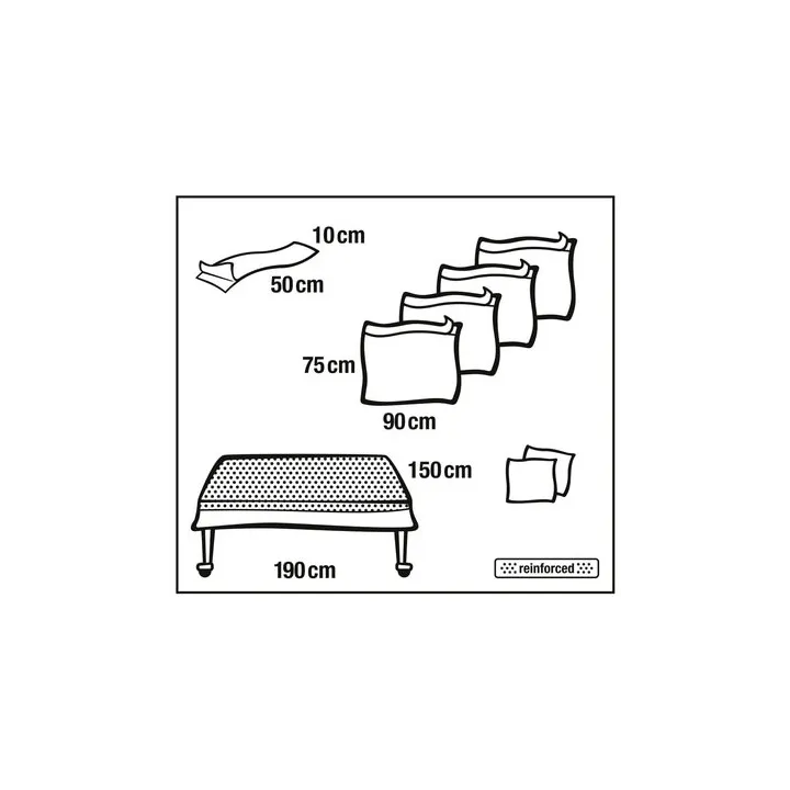HARTMANN Foliodrape Protect Basis-Set II ung à 8 Stück