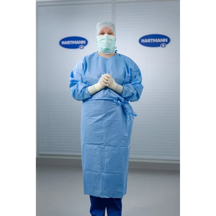 HARTMANN Foliodress Gown Blue Standard à 36 Stück