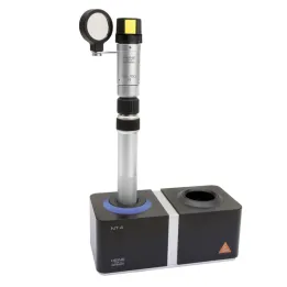 HEINE HSL 150 Handspaltlampe Set mit Tisch-Ladestation