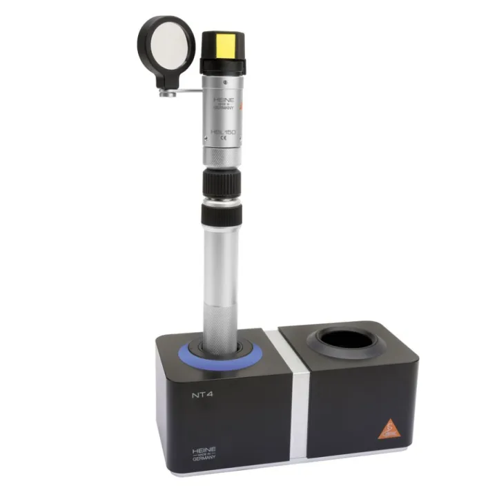 HEINE HSL 150 Handspaltlampe Set mit Tisch-Ladestation