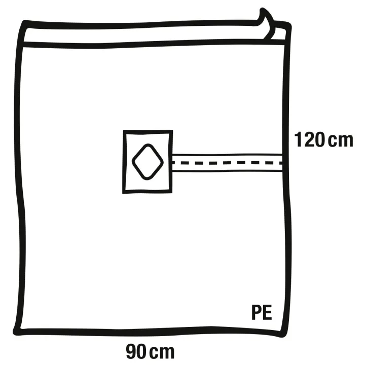 HARTMANN Foliodrape Epiduraltücher-/Anästhesietücher ung à 40 Stück