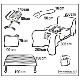 HARTMANN Foliodrape Protect Plus Abdominal-Perineal-Set II à 1 Packungen