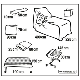HARTMANN Foliodrape Protect Schulter-Arthroskopie-Set II ung à 4 Sets