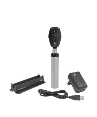 HEINE BETA 200S LED Ophthalmoskop mit Ladegriff im Etui