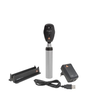 HEINE BETA 200S LED Ophthalmoskop mit Ladegriff im Etui