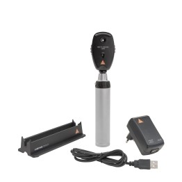 HEINE BETA 200S LED Ophthalmoskop mit Ladegriff im Etui