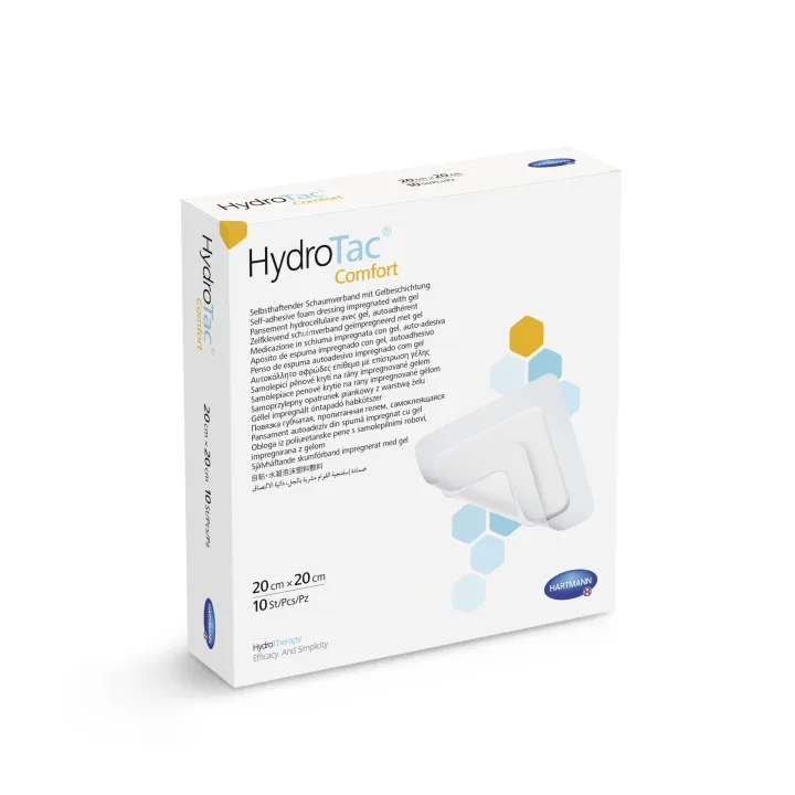 HARTMANN HydroTac comfort hydroaktive Schaumstoff-Wundauflage à 10 Stück