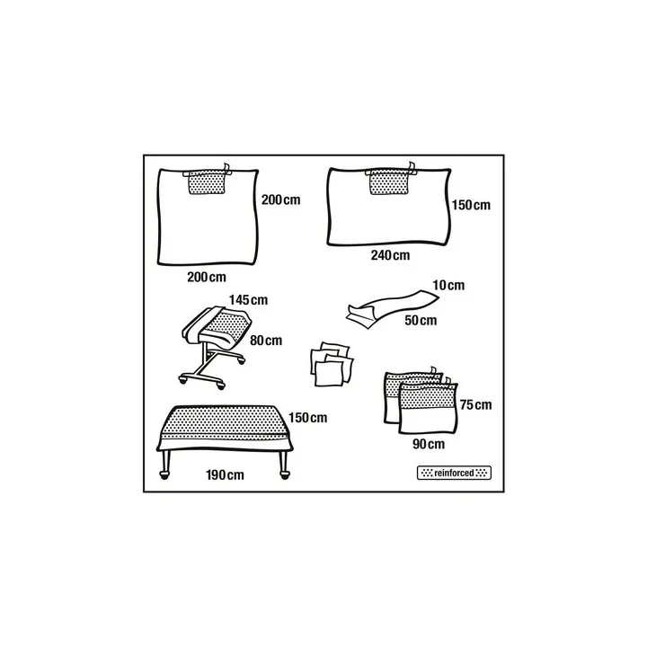 HARTMANN Foliodrape Protect Plus Universal-Set III à 1 Packungen