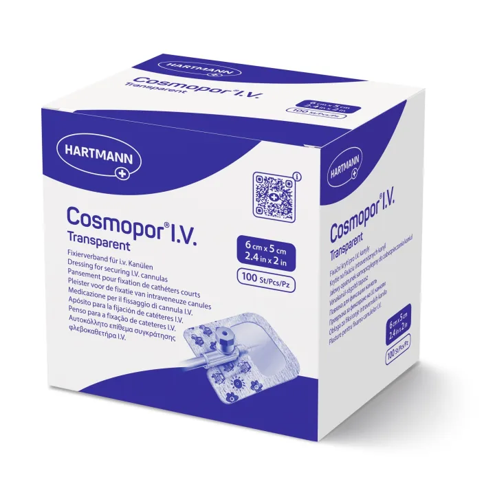 HARTMANN Cosmopor I.V. transparent à 50 pieces