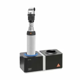 HEINE Ophthalmologische Untersuchungsleuchte mit Tisch-Ladestation
