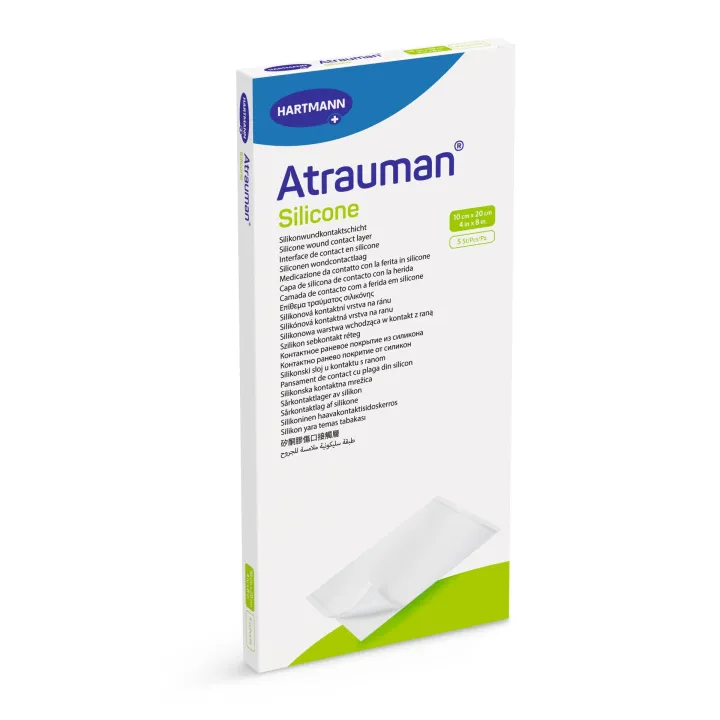 HARTMANN Atrauman Silicone Silikon-Wundkontaktschicht à 10 Stück