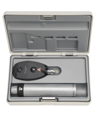 HEINE BETA 200 LED Ophthalmoskop mit USB-Ladegriff im Etui