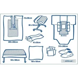 HARTMANN Foliodrape Protect Plus Cardio-Vascular-Set ung à 3 Sets
