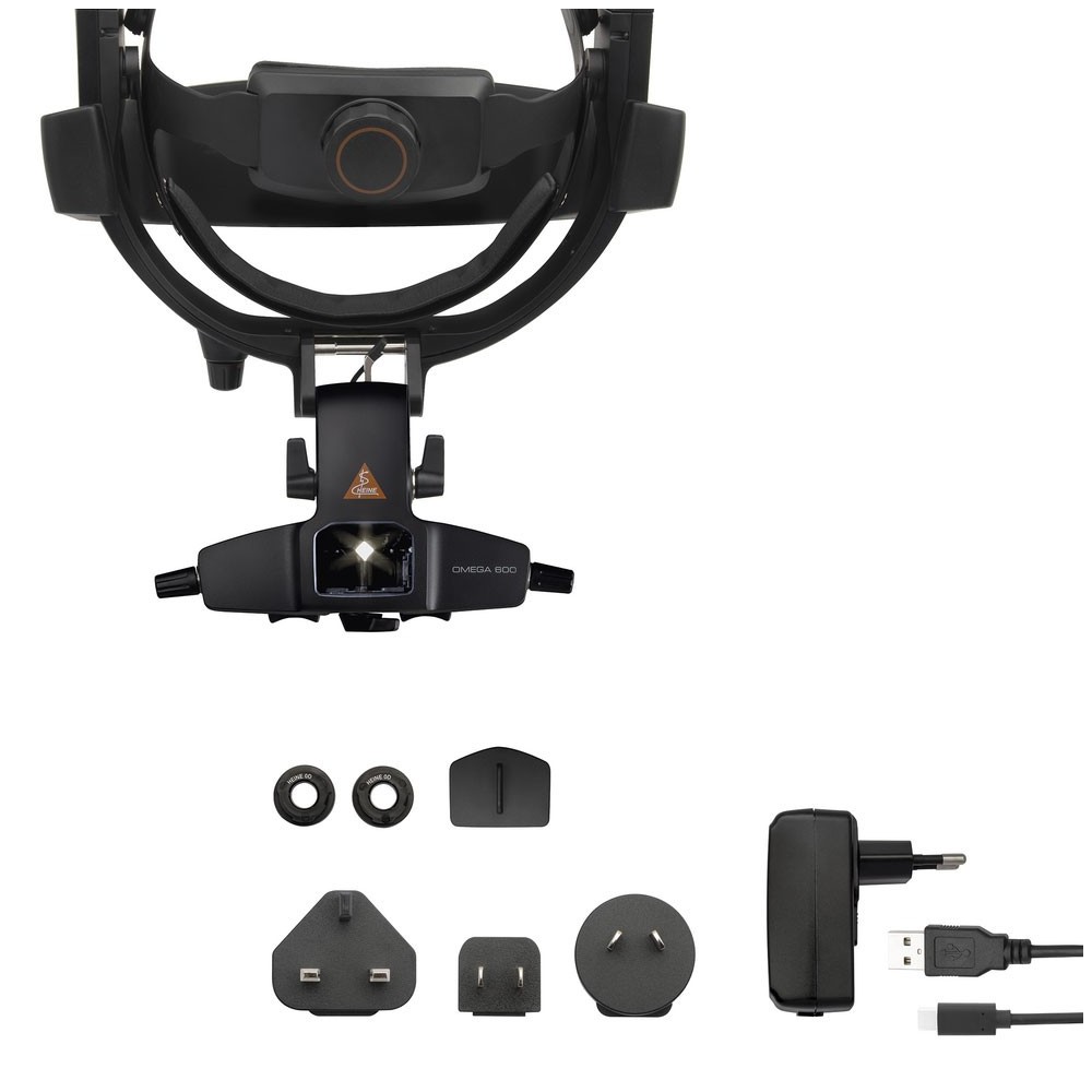 HEINE OMEGA 600 Set mit Wand-Ladestation