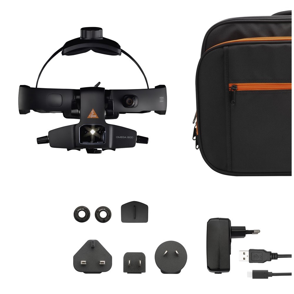 HEINE OMEGA 600 Set mit Reisetasche