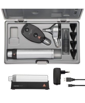 Diagnostik Set HEINE BETA 400 LED mit USB Ladegriff