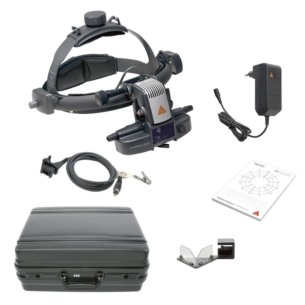 HEINE OMEGA 500 LED Ophthalmoskop Set 1