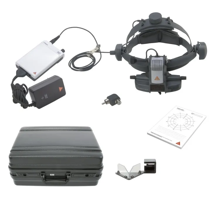 HEINE OMEGA 500 LED Ophthalmoskop Set 2 mit mPack
