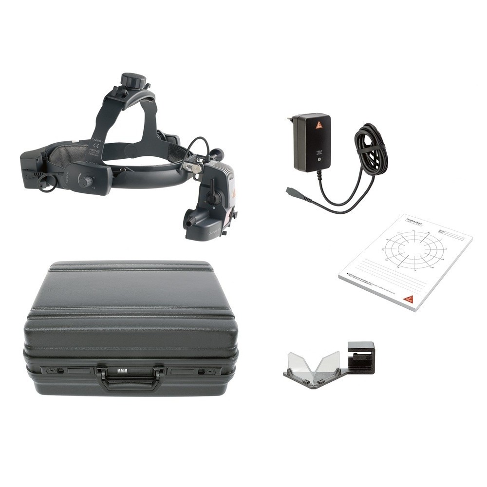 HEINE OMEGA 500 LED Ophthalmoskop Set 3 UNPLUGGED