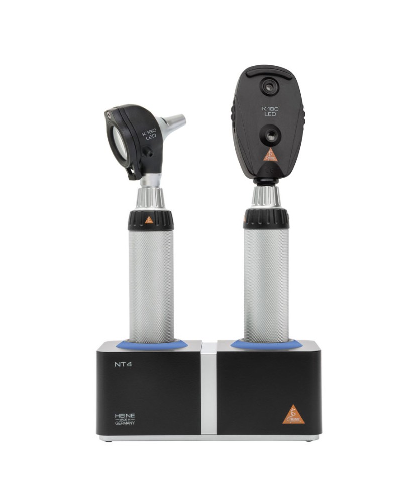 Diagnostik Set HEINE K180 LED mit Tisch-Ladegerät Diagnostik Set HEINE K180 LED mit Tisch-Ladegerät