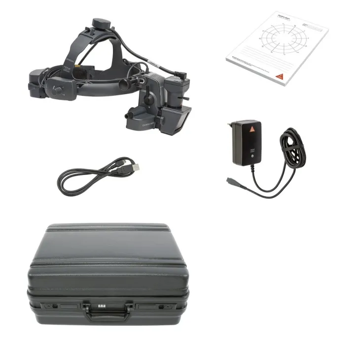 HEINE OMEGA 500 LED mit DV1 Digitaler Videokamera Set UNPLUGGED