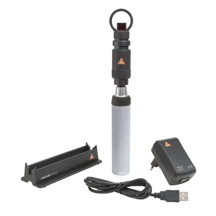 HEINE indirektes Hand-Ophthalmoskop MONOKULAR mit USB Ladegriff