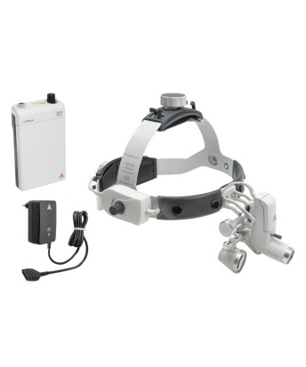 HEINE ML4 LED Kopfleuchte mit Binokularlupen HR