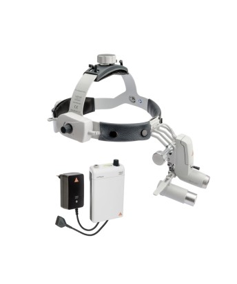 HEINE ML4 LED Kopfleuchte mit Binokularlupen HRP