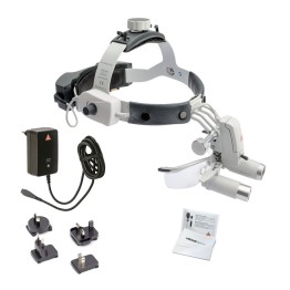 HEINE ML4 LED kabellos mit Binokularlupen HRP und S-GUARD