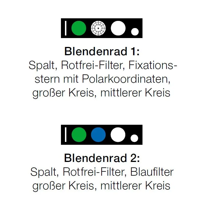 HEINE K180 LED Ophthalmoskop (Blendenrad 1)