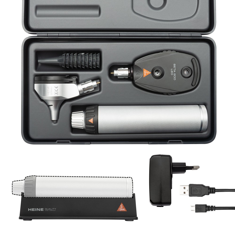 HEINE Diagnostik Set BETA 400 mit USB Ladegriff