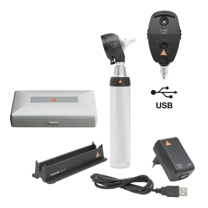 HEINE Diagnostik Set K180 LED mit Ladegriff USB