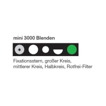 HEINE mini 3000 LED Ophthalmoskop-Blenden