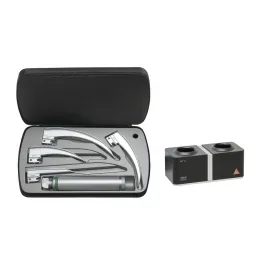 HEINE Classic+ F.O. LED Laryngoskop Set 4 Ladegriff