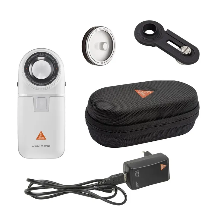 HEINE DELTAone LED Dermatoskop White Edition Set