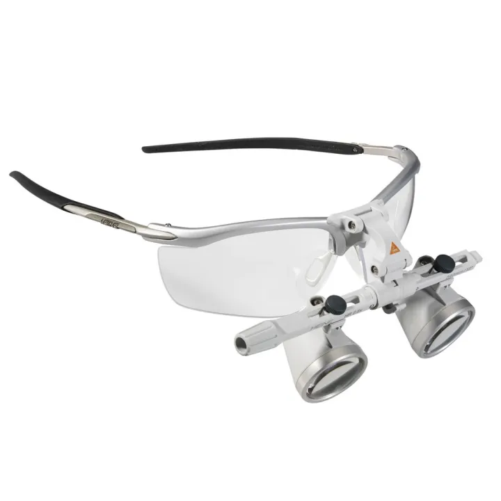 HEINE HR 2.5x Binokularlupen Set A auf S-FRAME 340 mm