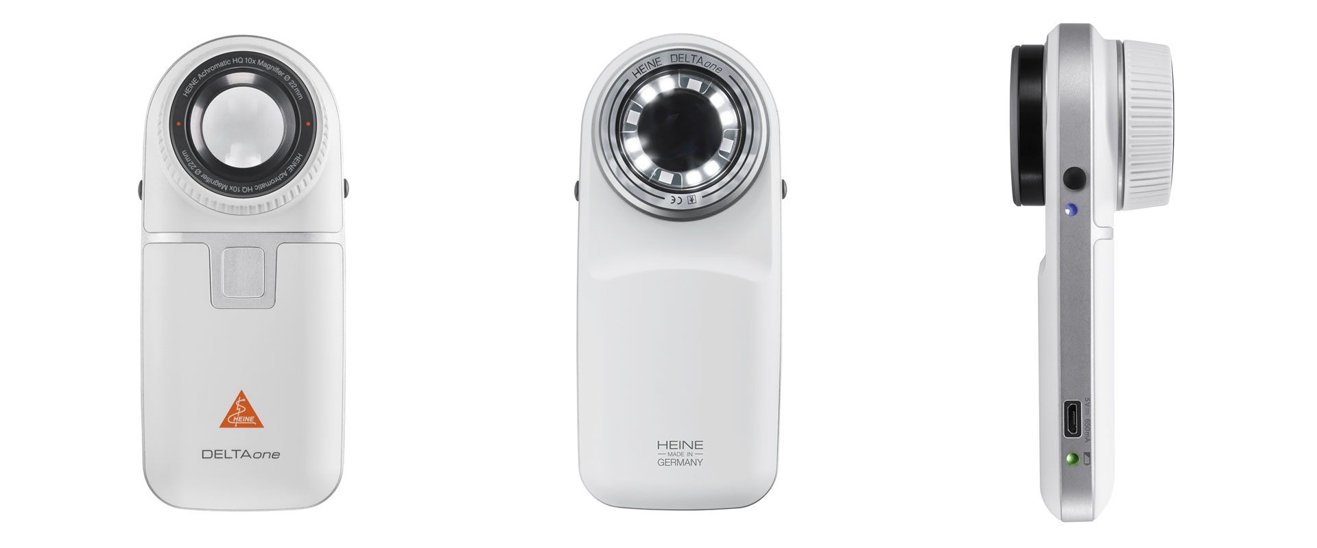 HEINE DELTAone LED Dermatoskop White Edition