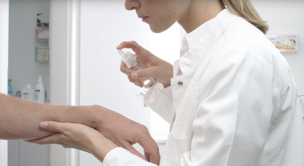 Immersionsflüssigkeit unterstützt bei dermatoskopischer Diagnosestellung