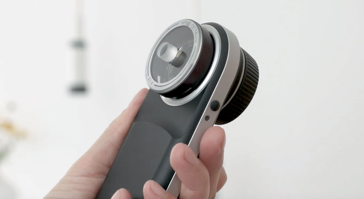 HEINE kleine Kontaktscheibe für Dermatoskop